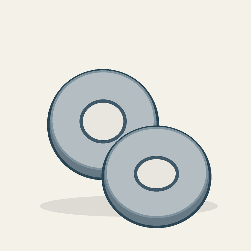 Illustration of the demo washer set